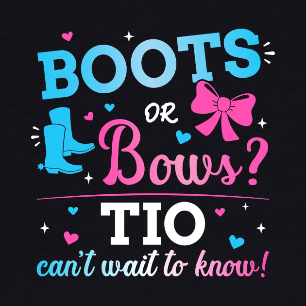 Gender reveal boots or bows tio matching baby party by Designzz